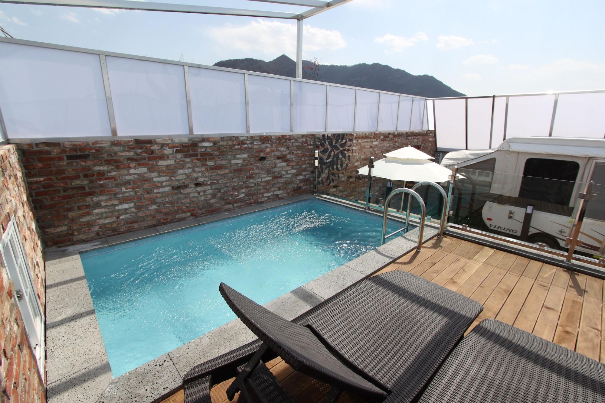 February Hotel Apsan Daegu Exterior foto